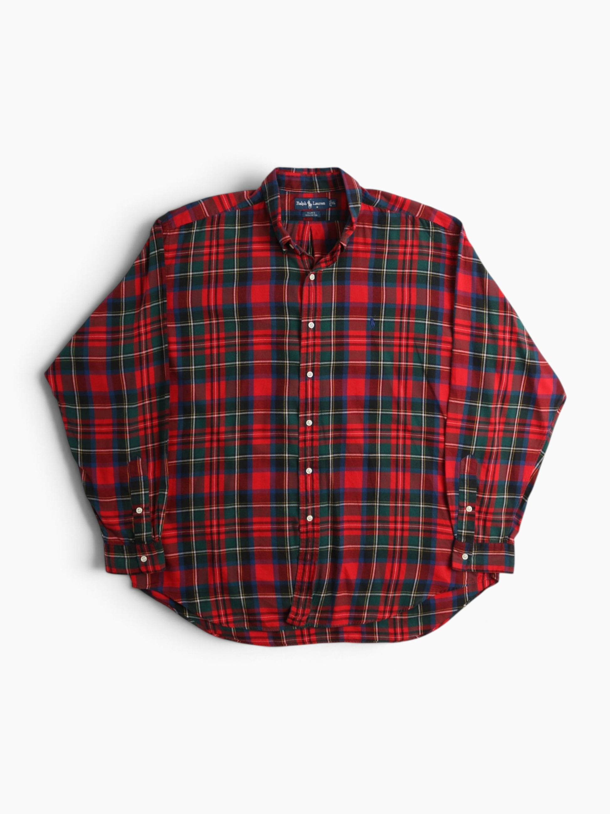 Vintage Shirt - Red Check
