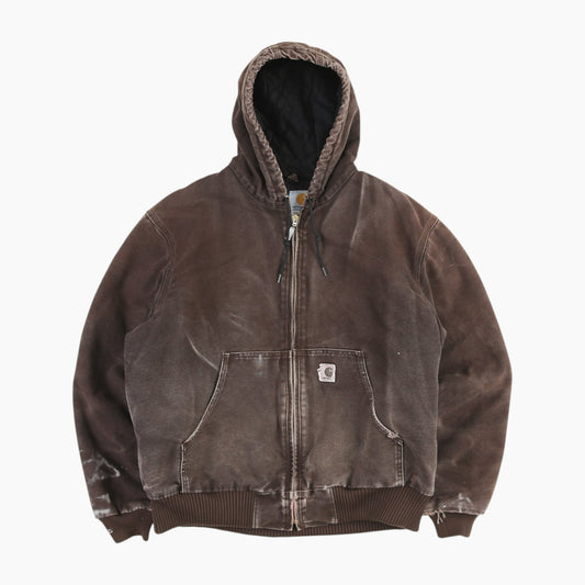 Active Hooded Jacket - Brown