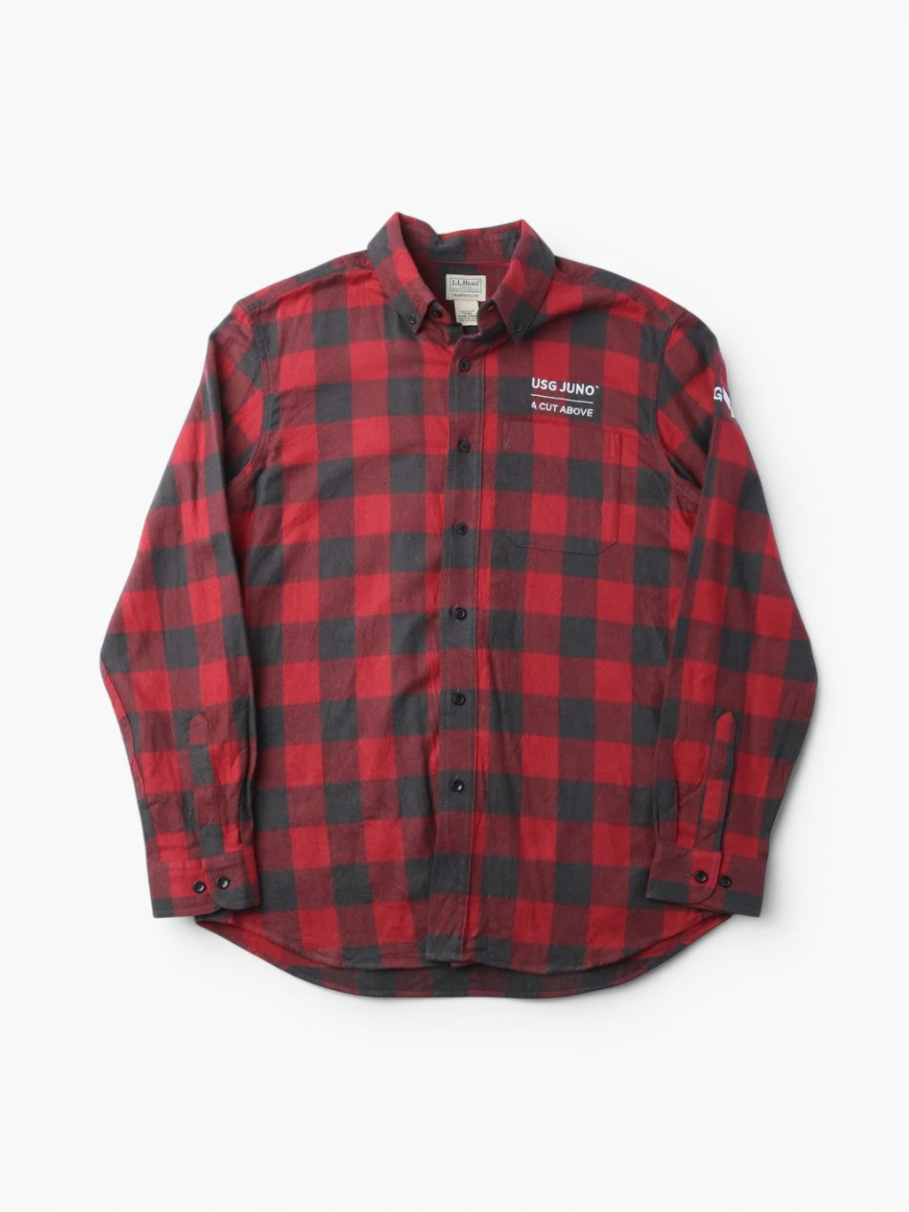 Vintage Flannel Shirt - Red Check