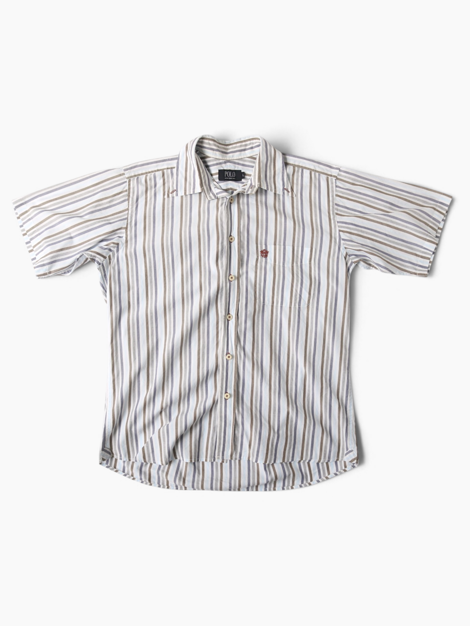 Vintage Shirt - Blue Stripe