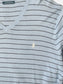 Striped Knit V-Neck