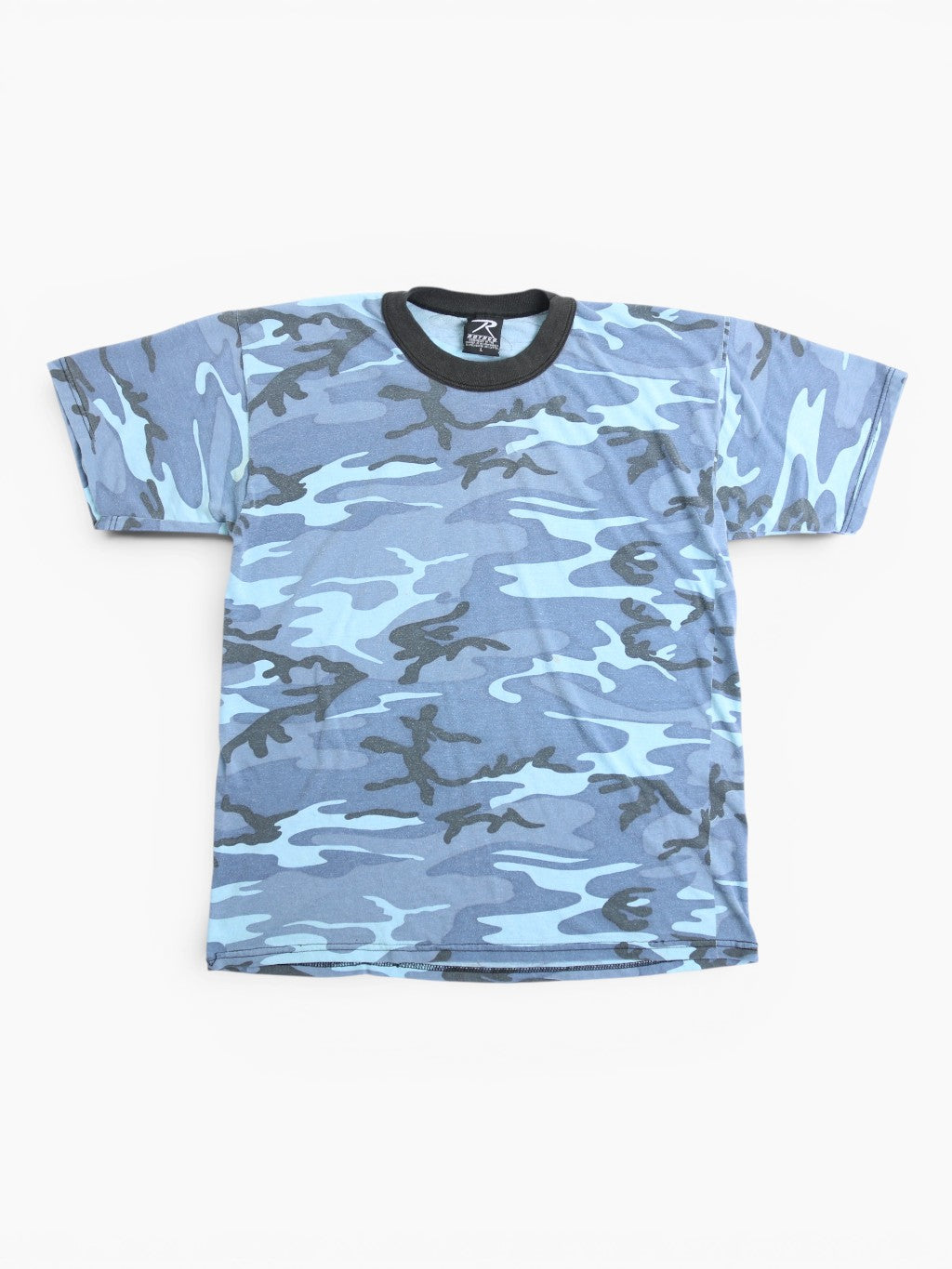 Blue Woodland Camouflage T-shirt
