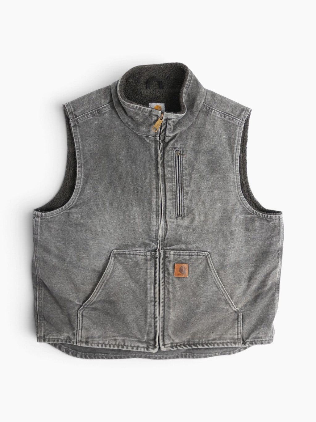Lined Vest - Grey