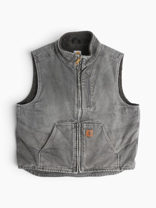 Lined Vest - Grey