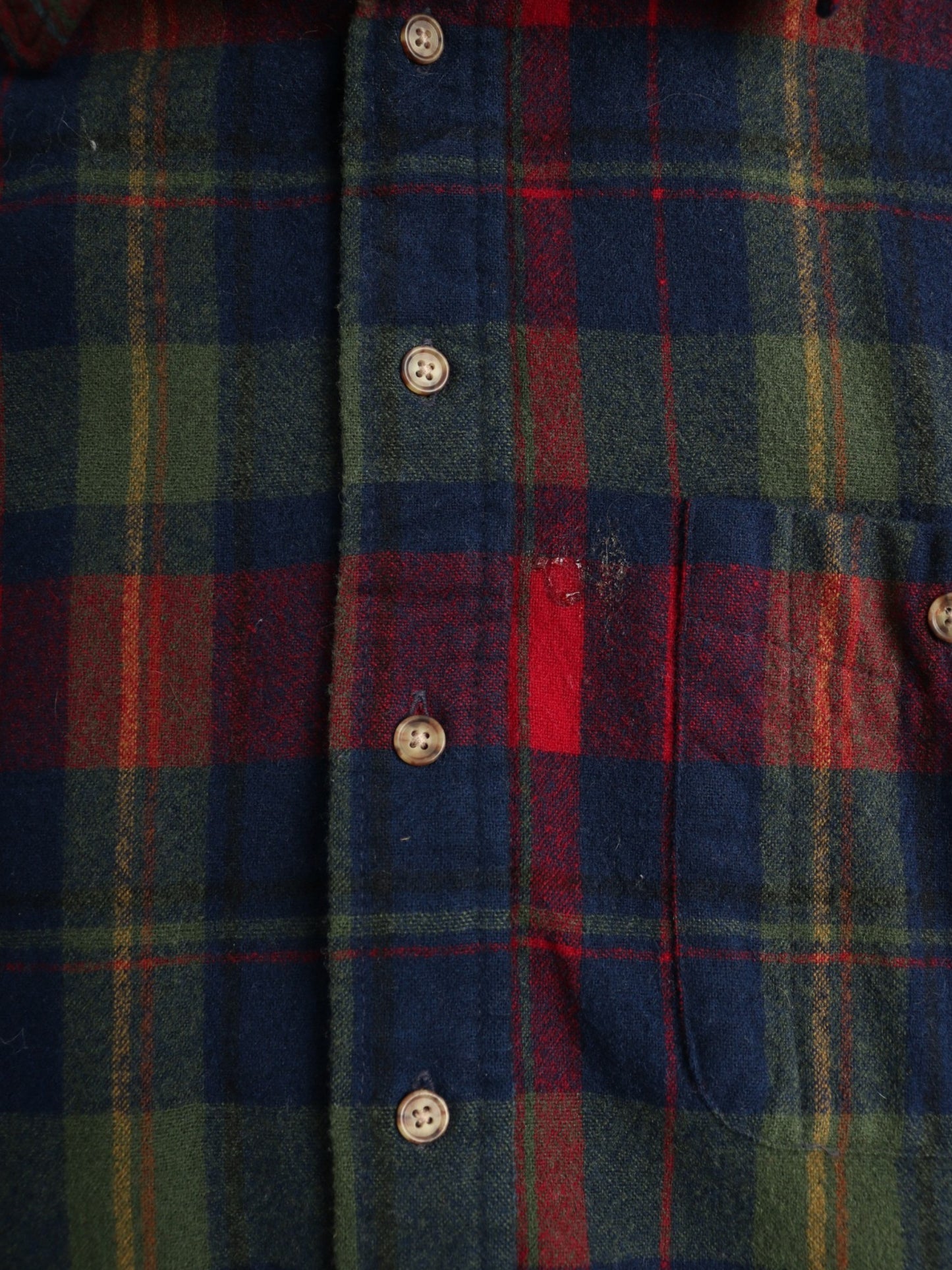Vintage Flannel Shirt - Blue
