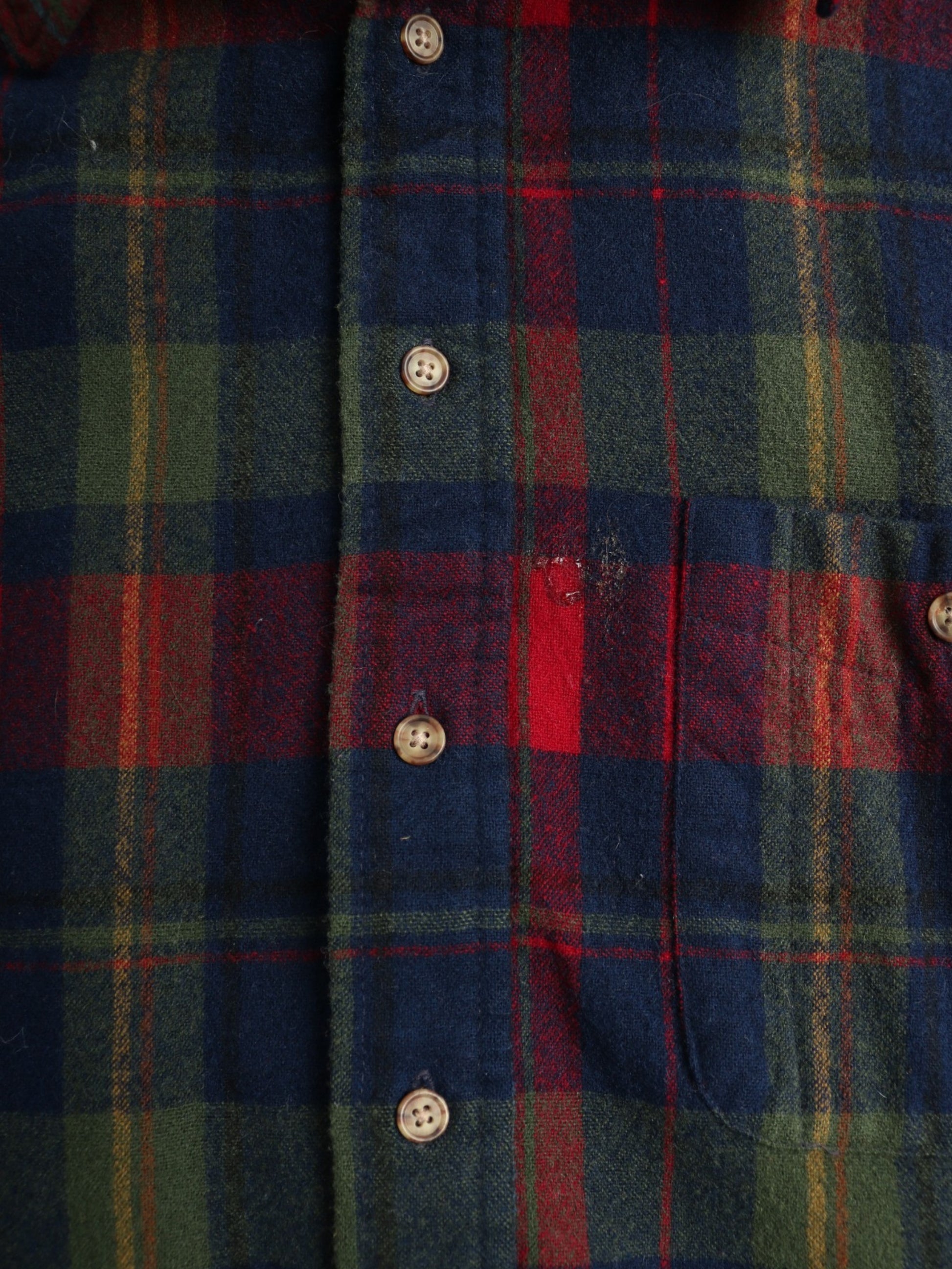 Vintage Flannel Shirt - Blue