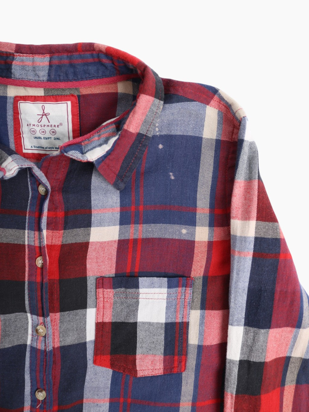 Vintage Long Sleeved 'Atmosphere' Shirt
