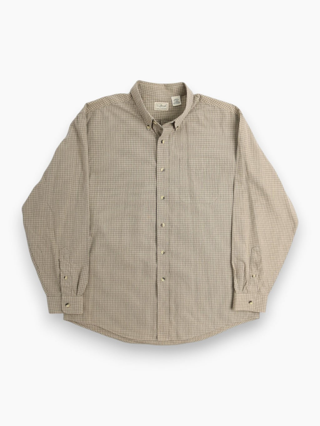 Vintage Shirt - Beige Check