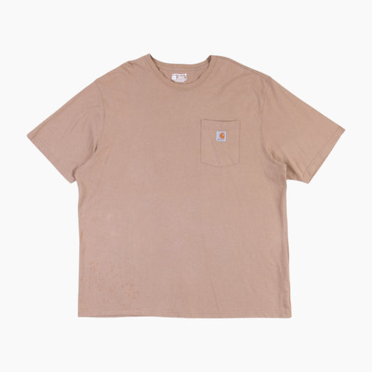 Pocket T-shirt - Brown