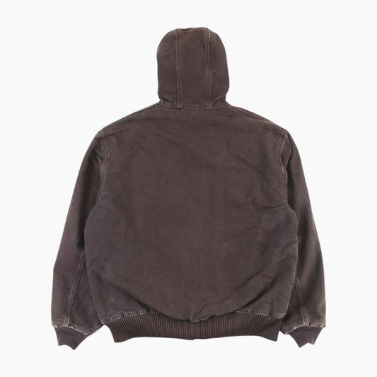 Active Hooded Jacket - Brown