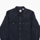 Western Denim Shirt - Black