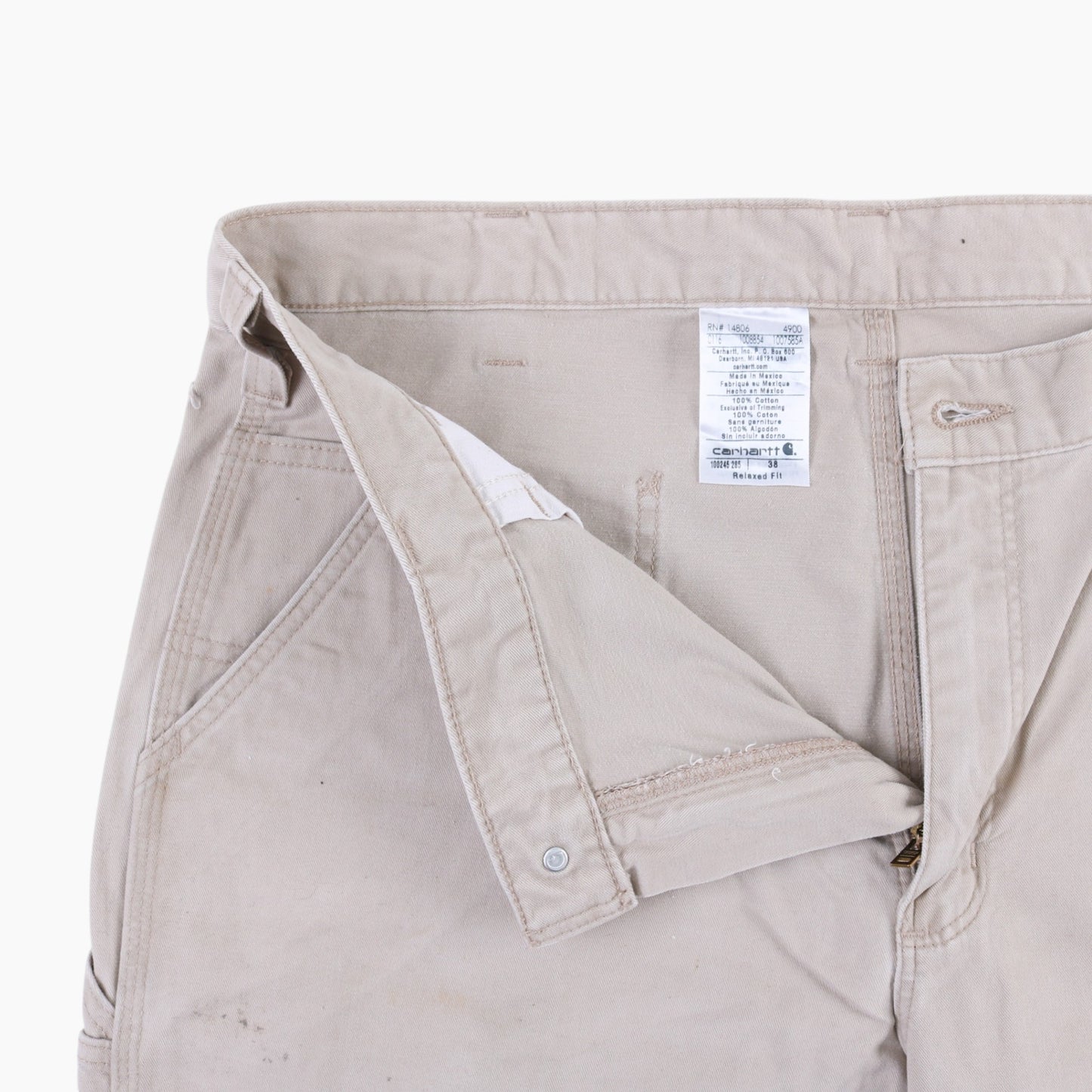 Carpenter Shorts - Beige - 38"