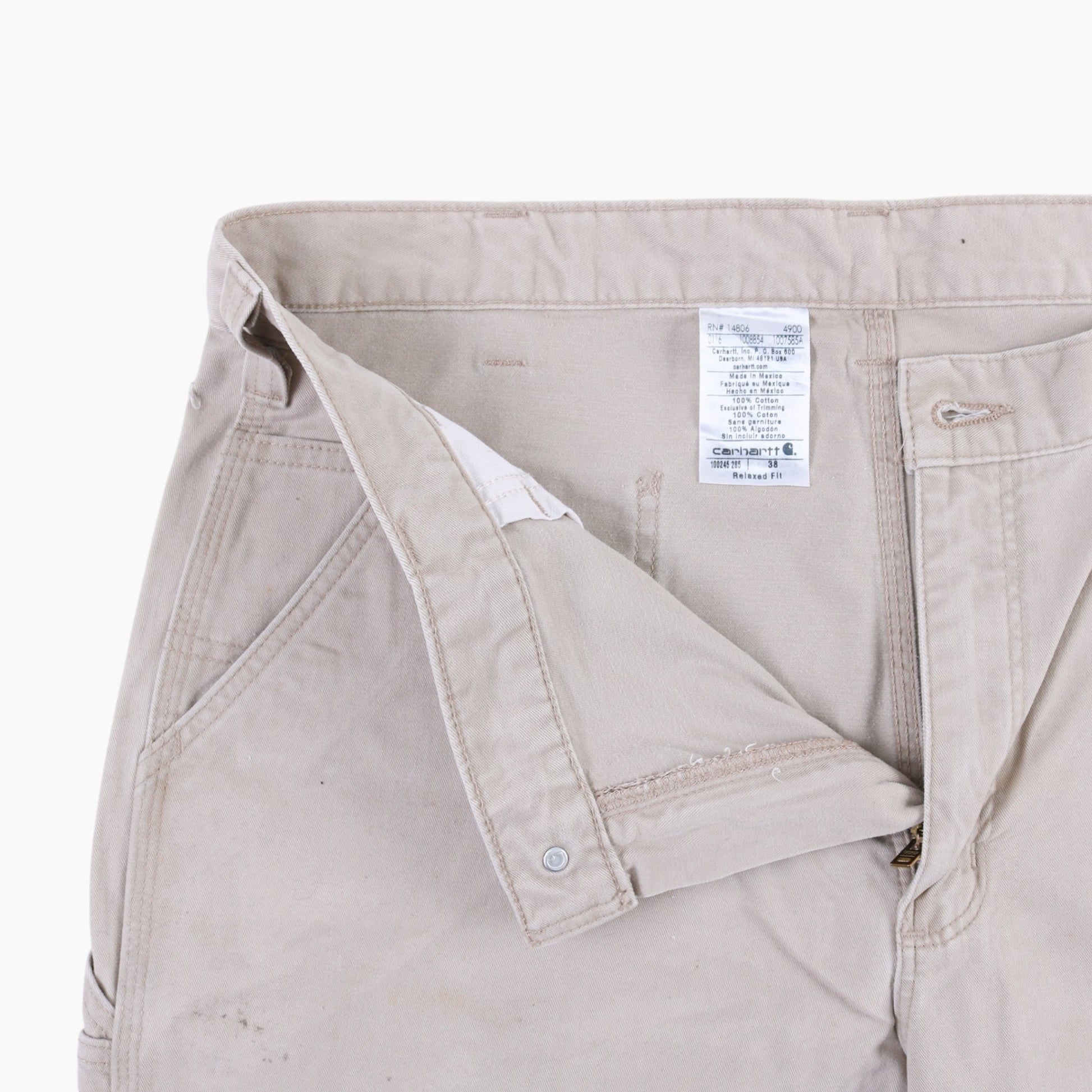 Carpenter Shorts - Beige - 38"