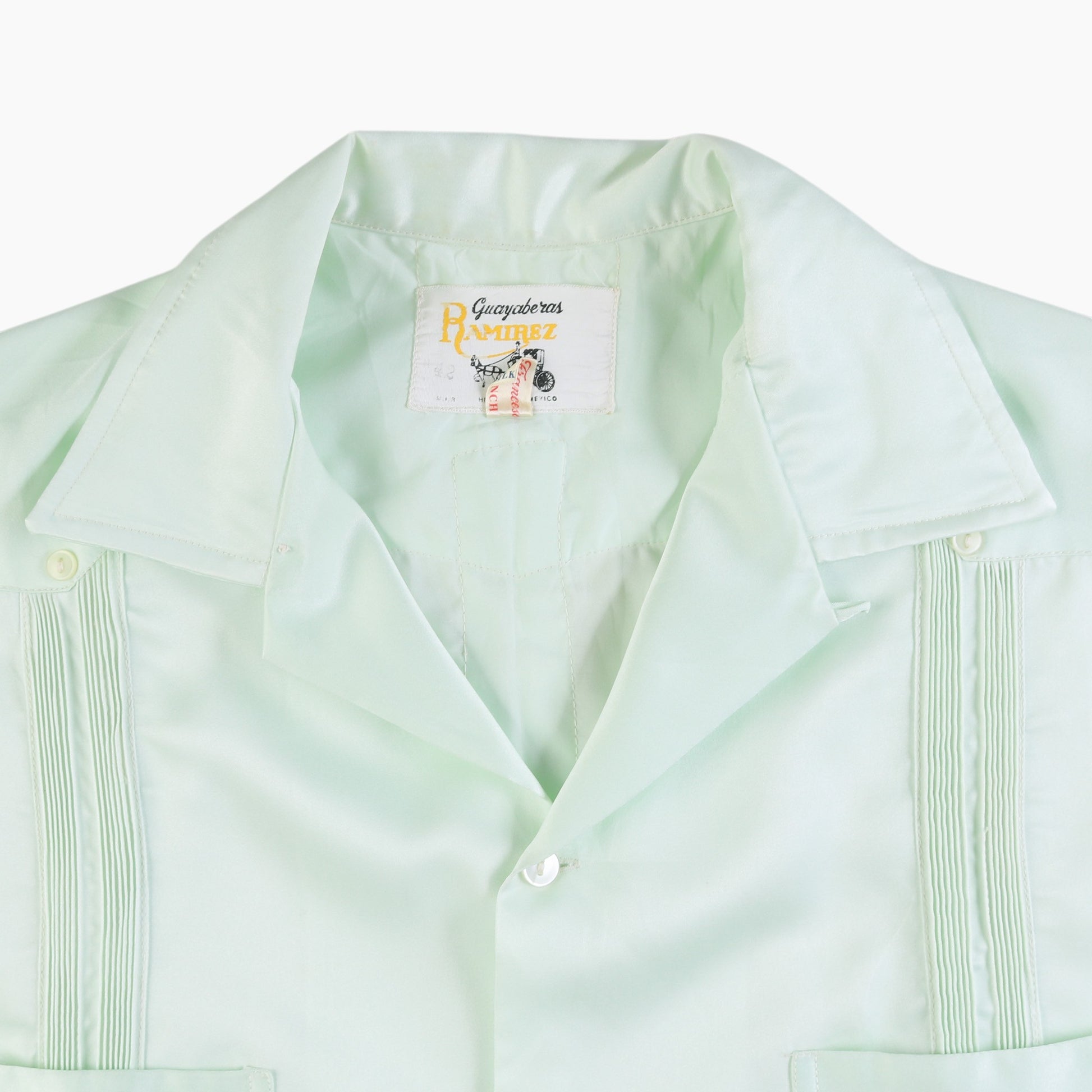 Vintage Cuban Guayabera Shirt