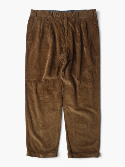 Vintage Corduroy Trousers - Brown - 36" 30"