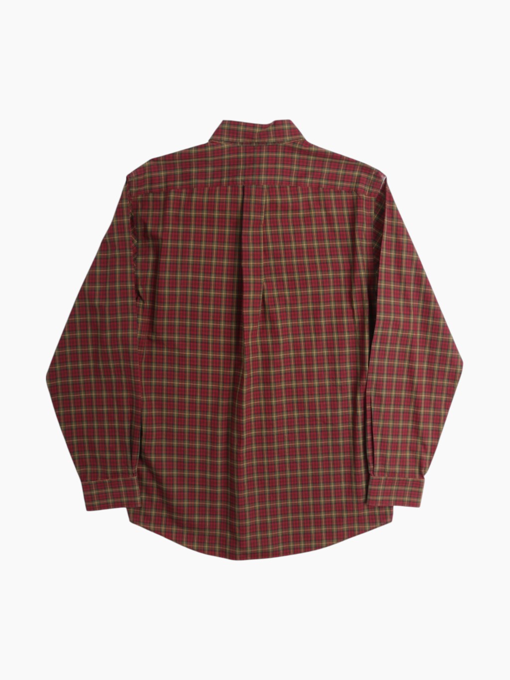 Vintage Flannel Shirt - Red Check