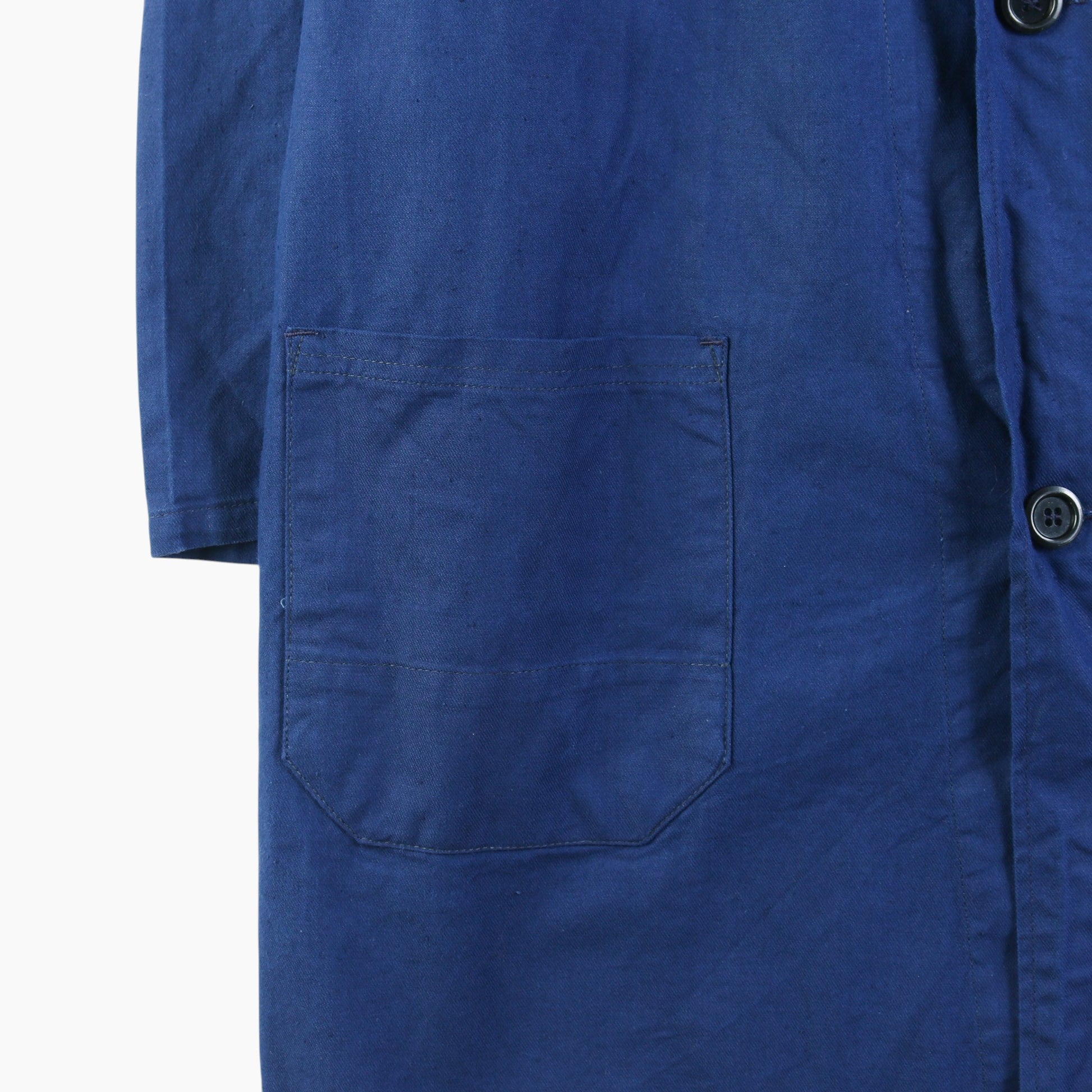 Vintage Shop Coat - Blue