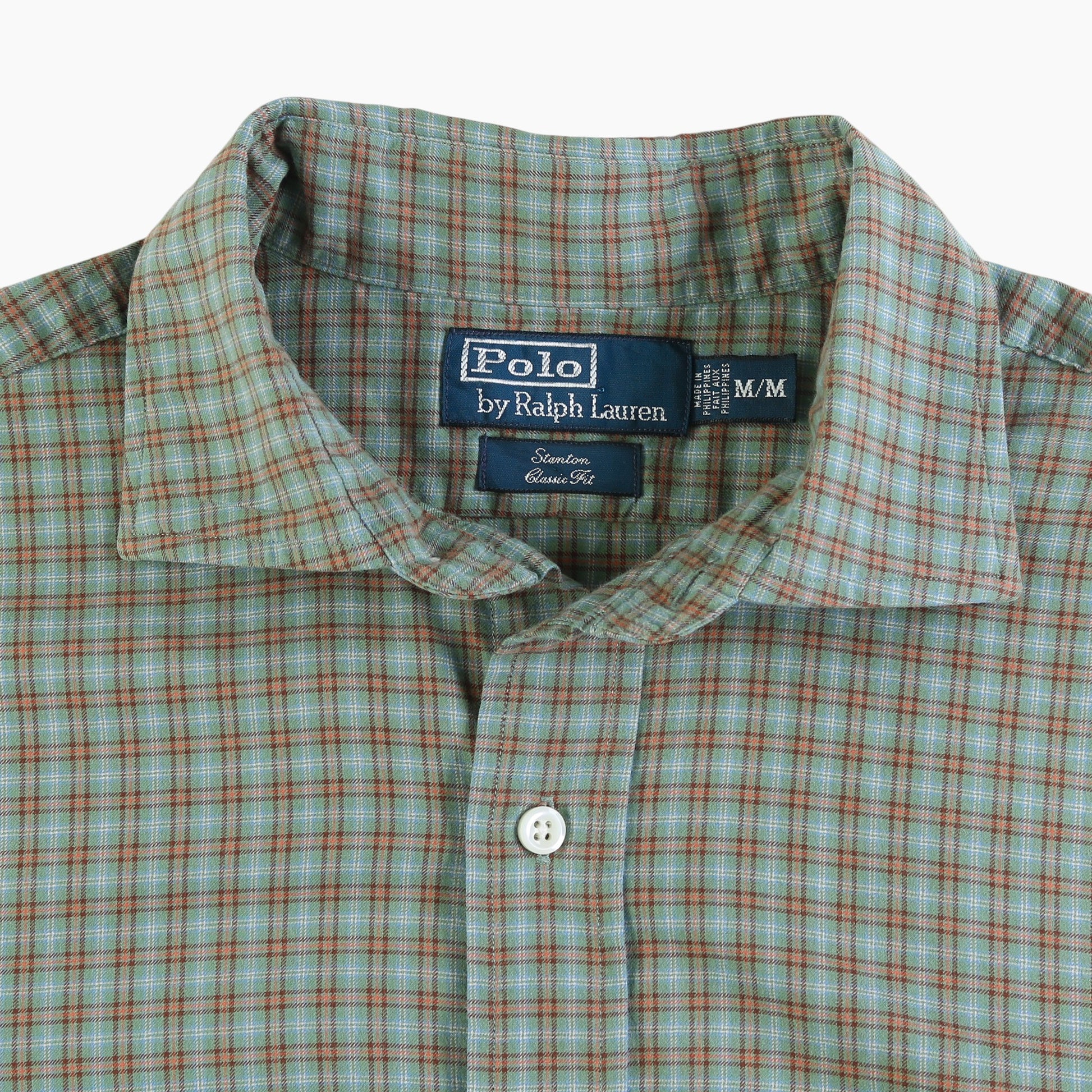Vintage Shirt - Green Check
