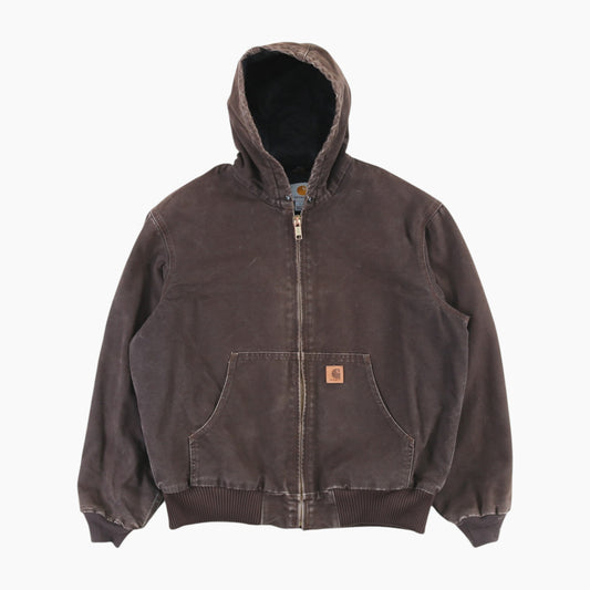 Active Hooded Jacket - Brown