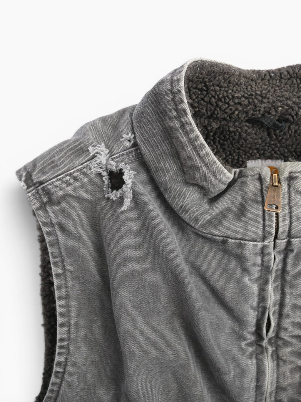 Lined Vest - Grey