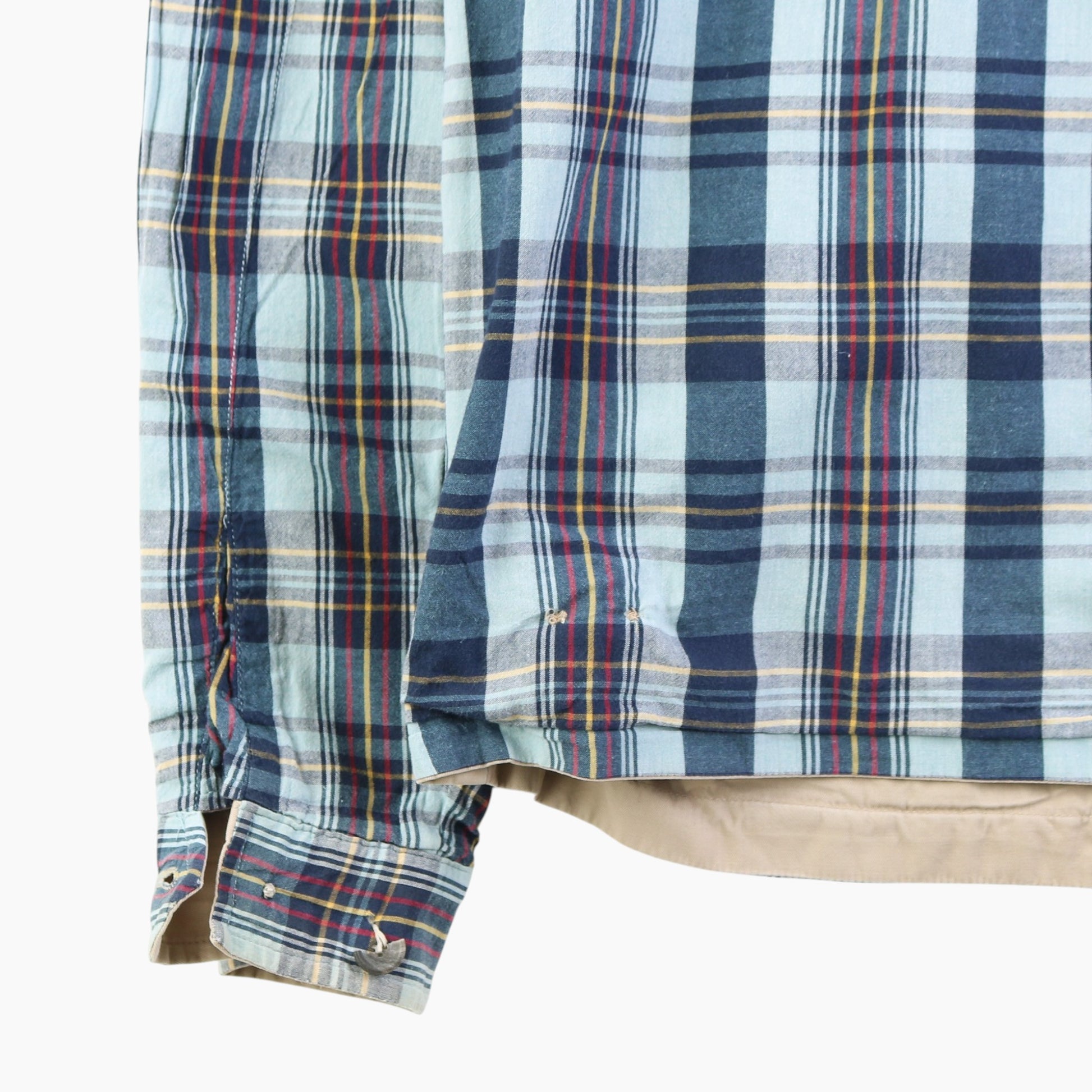 Vintage Reversible Harrington Jacket - Checkered