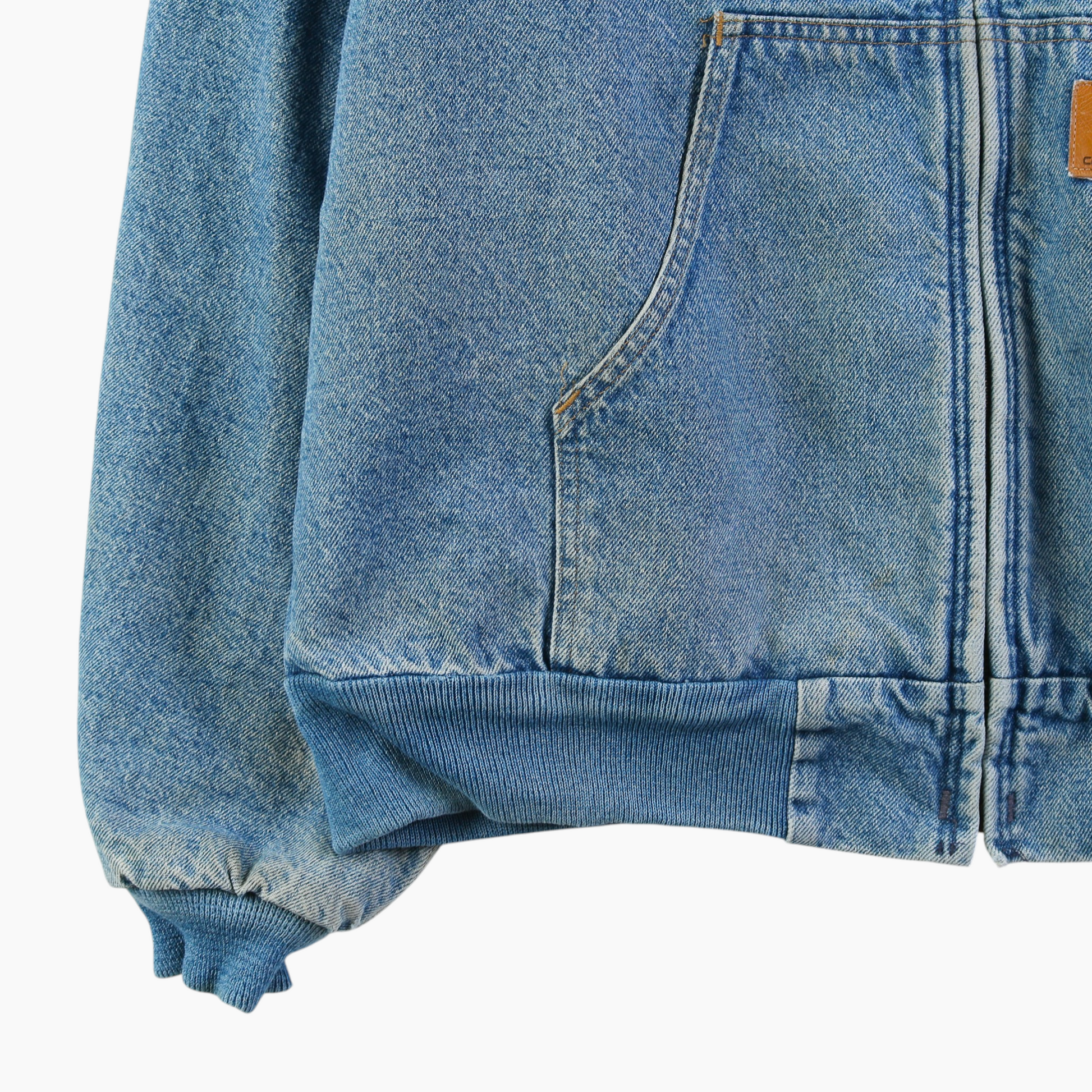 Hooded Active Jacket - Denim