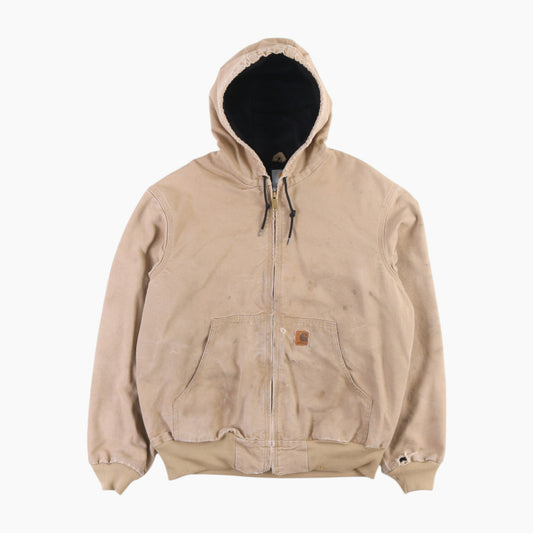 Hooded Active Jacket - Sand