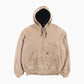 Hooded Active Jacket - Sand