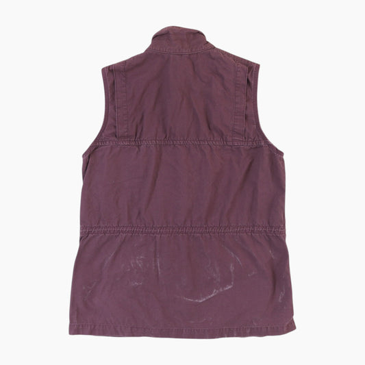 Lined Vest - Purple