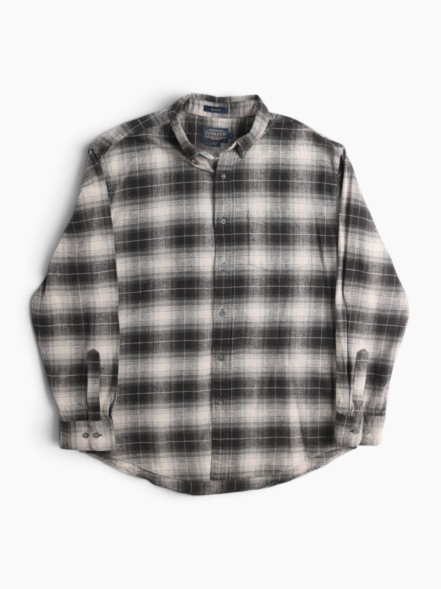 Vintage Flannel Shirt - Grey