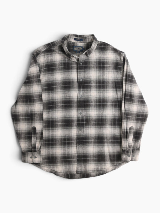 Vintage Flannel Shirt - Grey