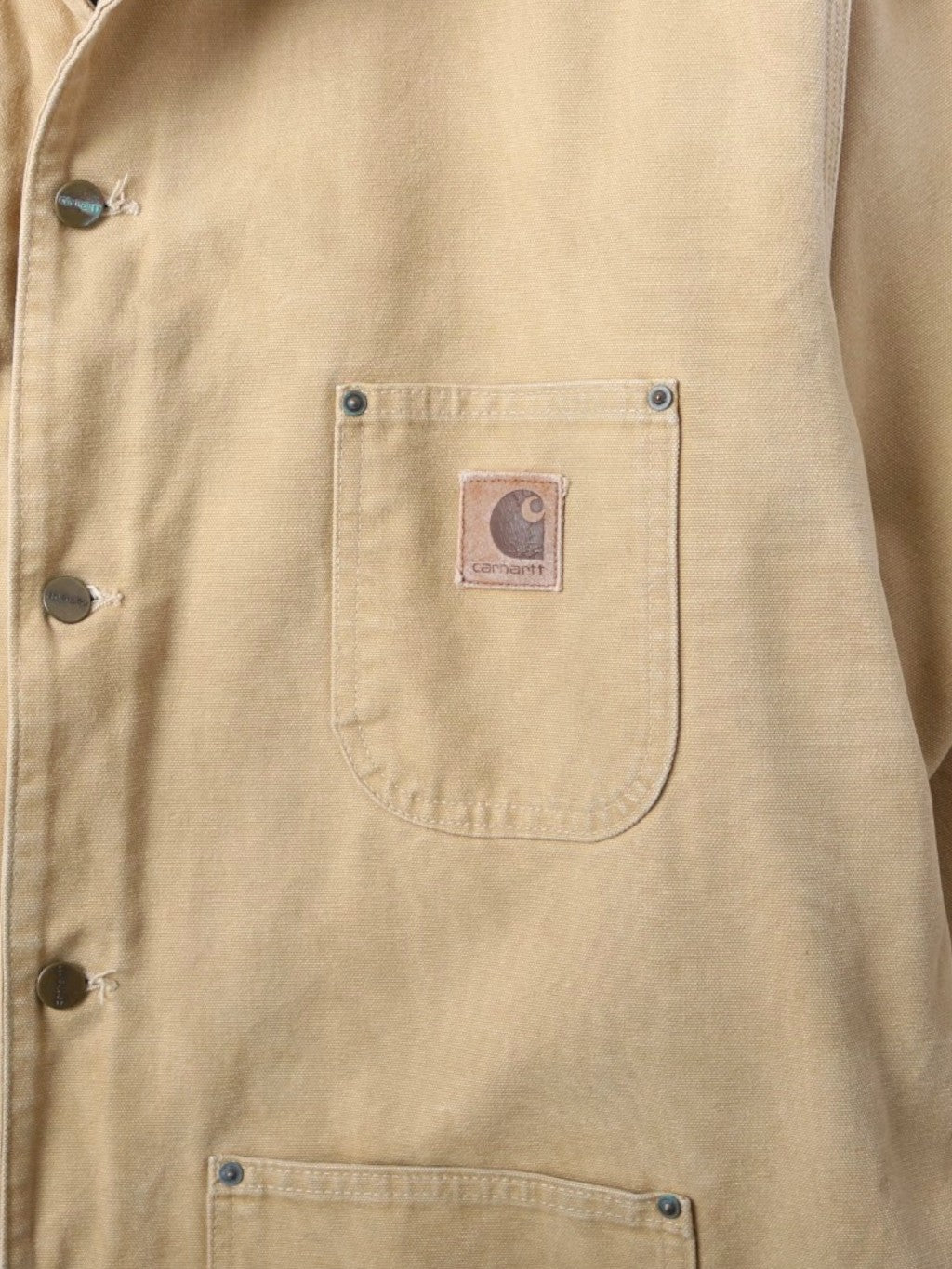 Traditional Chore Jacket - Beige