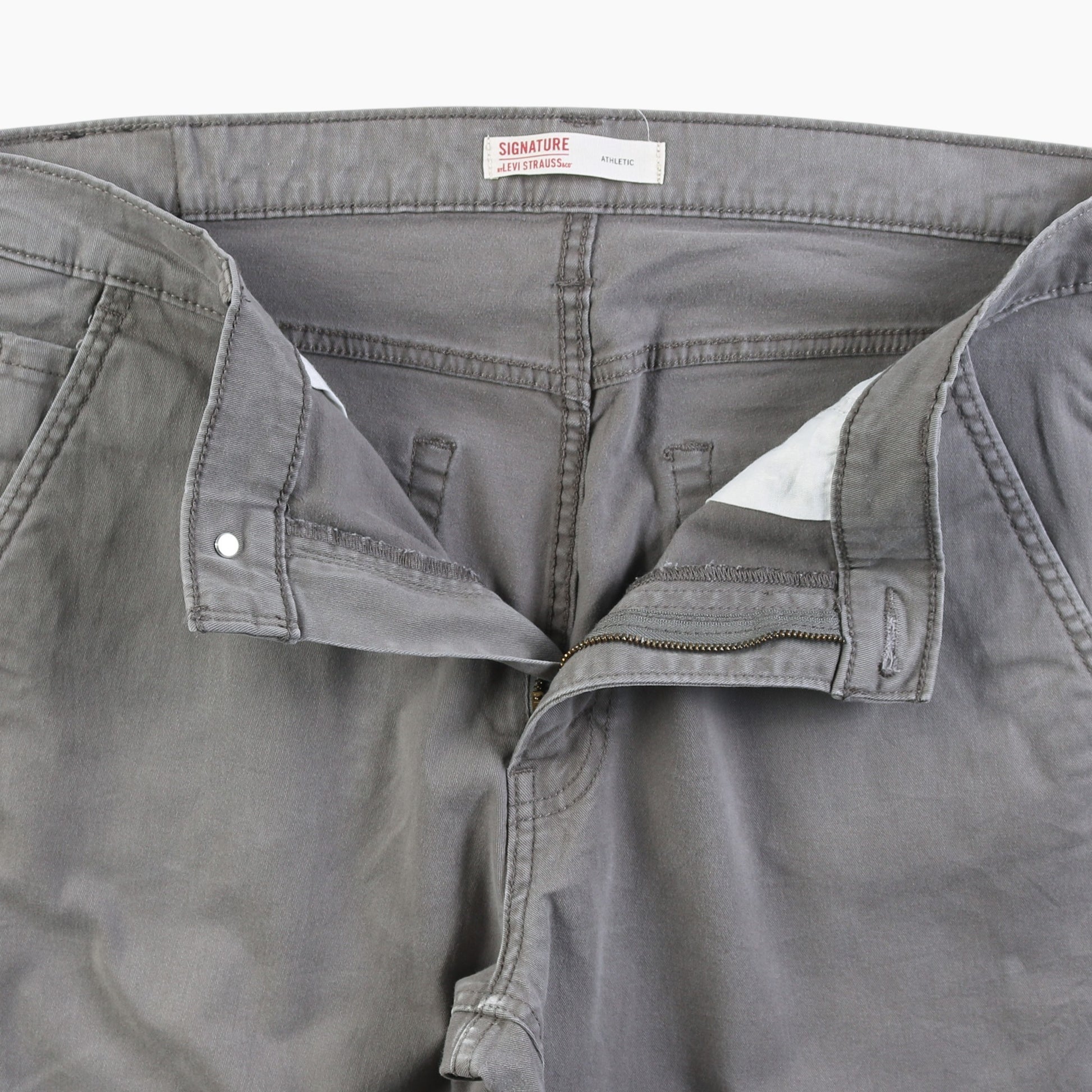 Vintage Signature Athletic Jeans - Grey 36/30