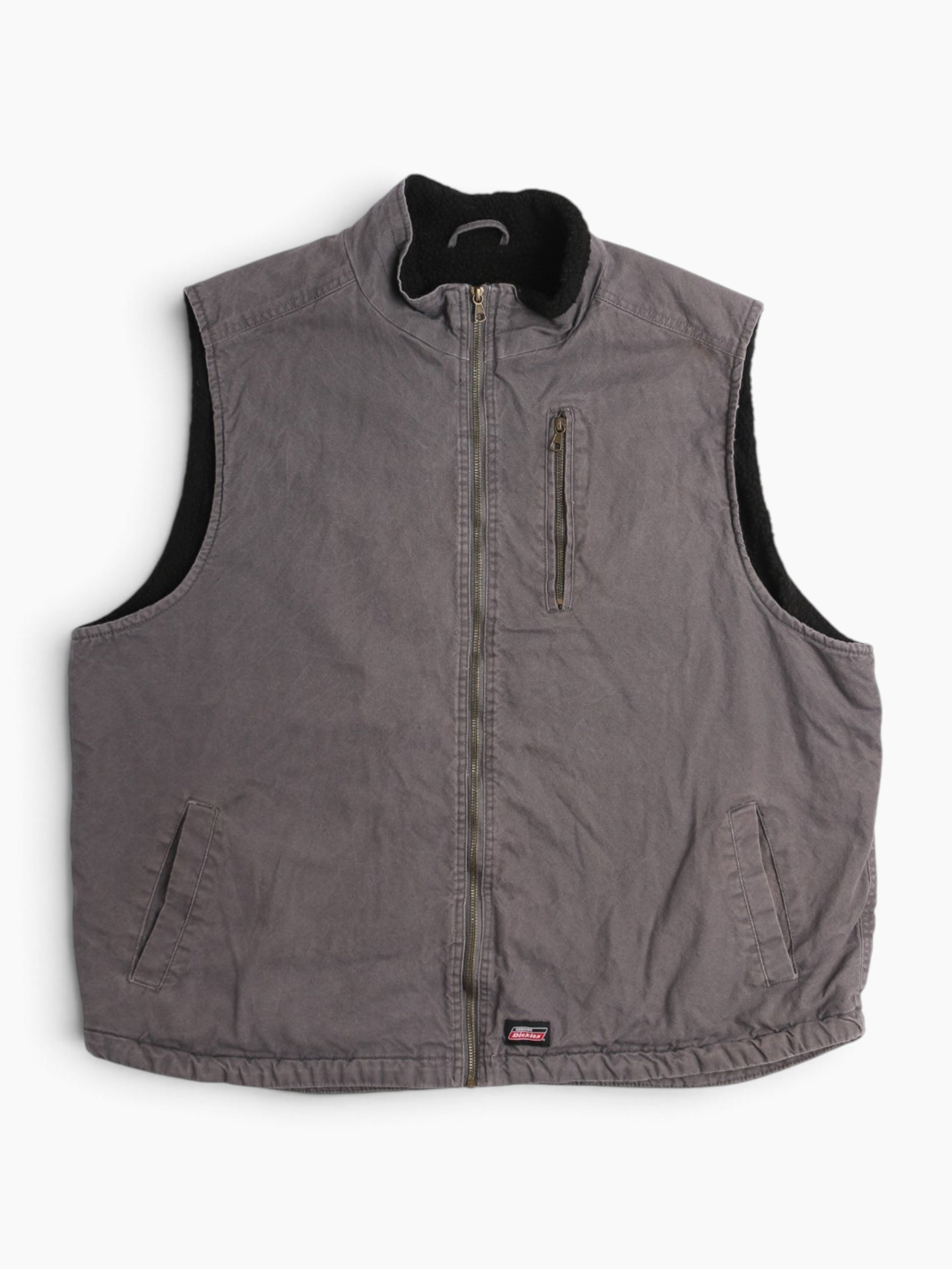Lined Vest - Grey