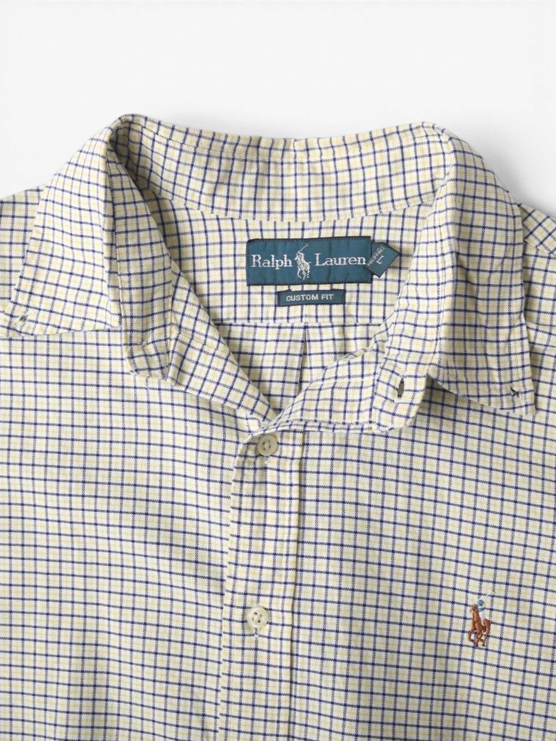 Vintage Shirt - White Check