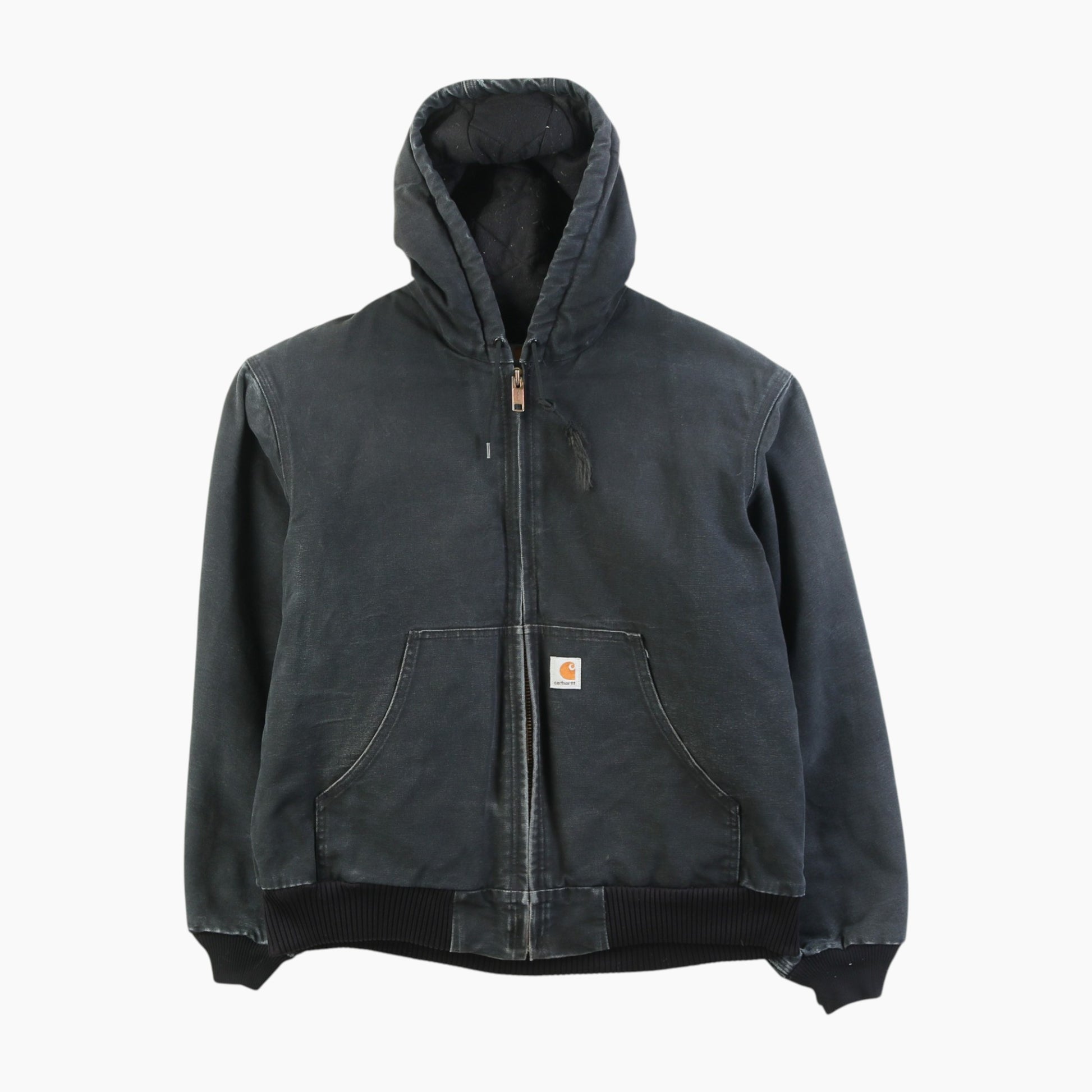 Hooded Active Jacket - Black