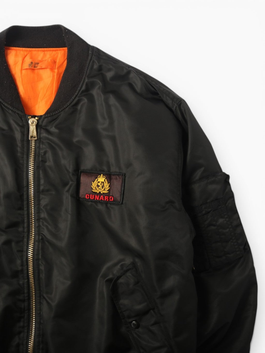 Vintage 'Cunard' MA-1 Bomber Jacket