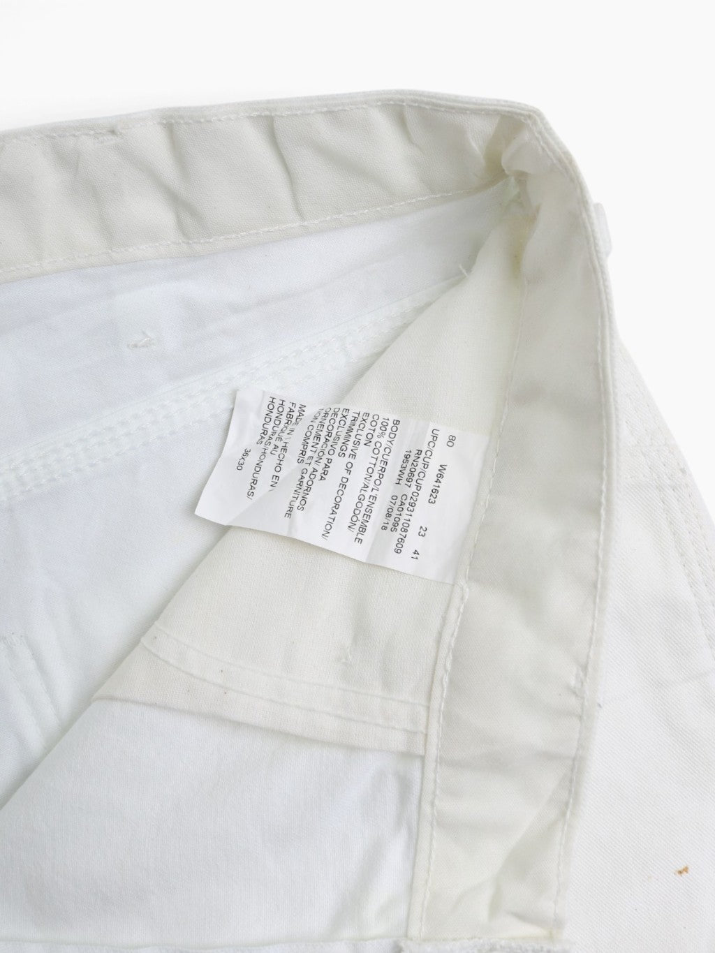 Vintage Carpenter Pants - White - 36/30