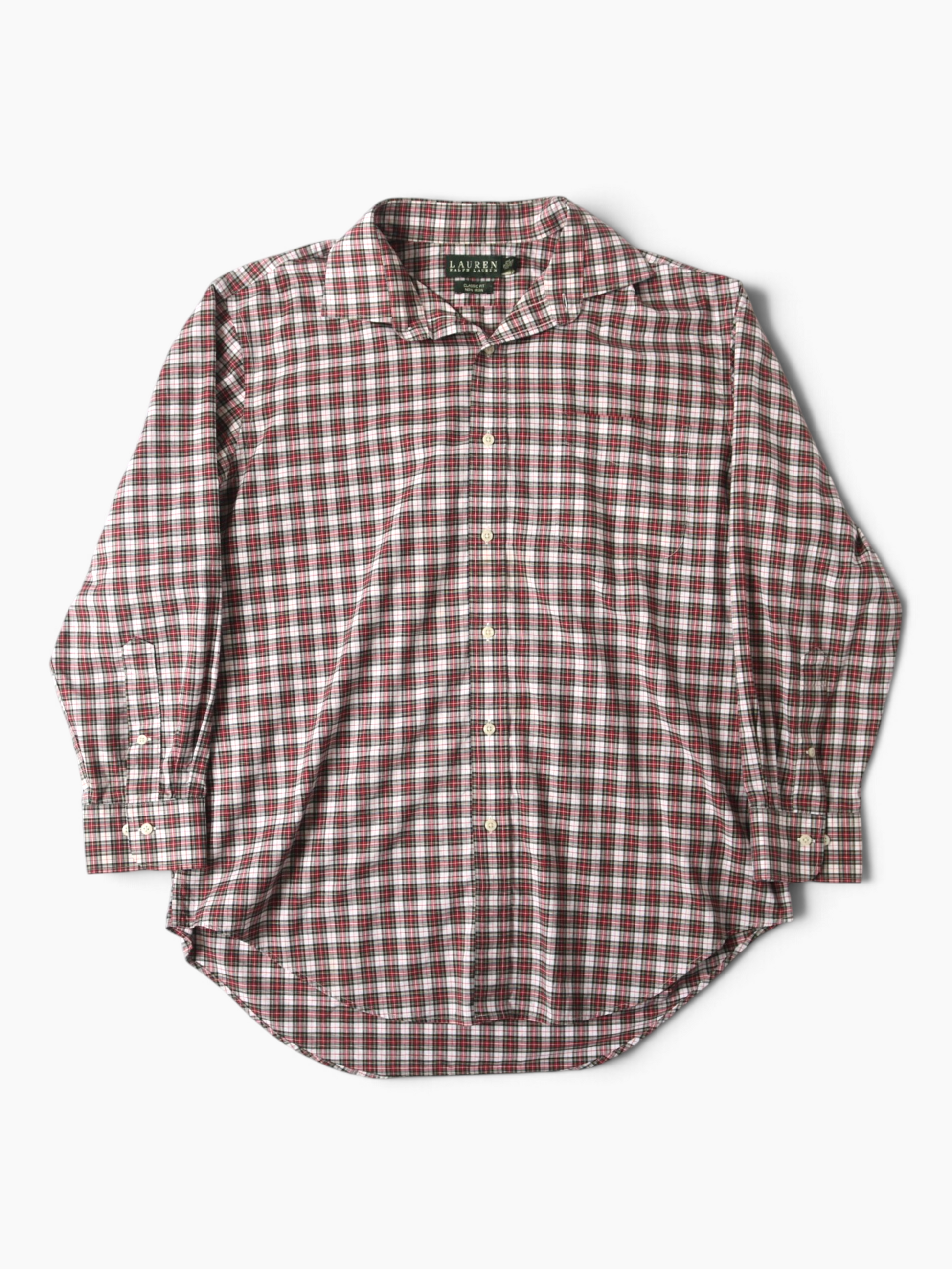Vintage Shirt - Red Check