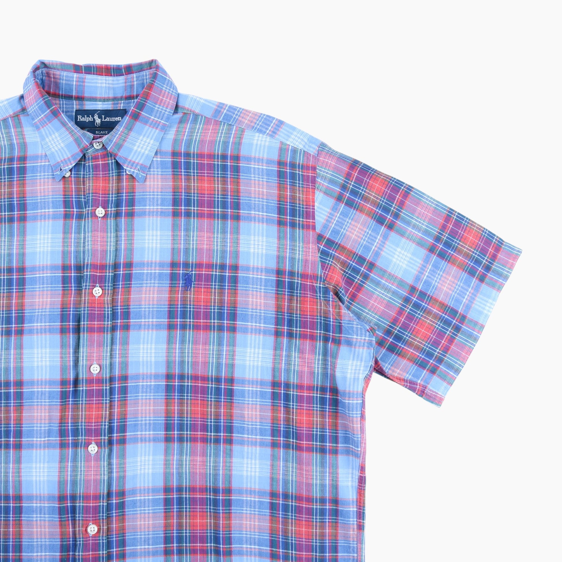 Vintage Shirt - Blue Check