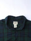 Vintage Flannel Shirt - Green Check