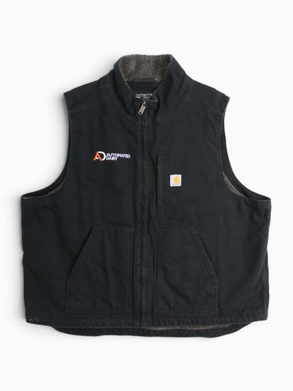 Lined Vest - Black