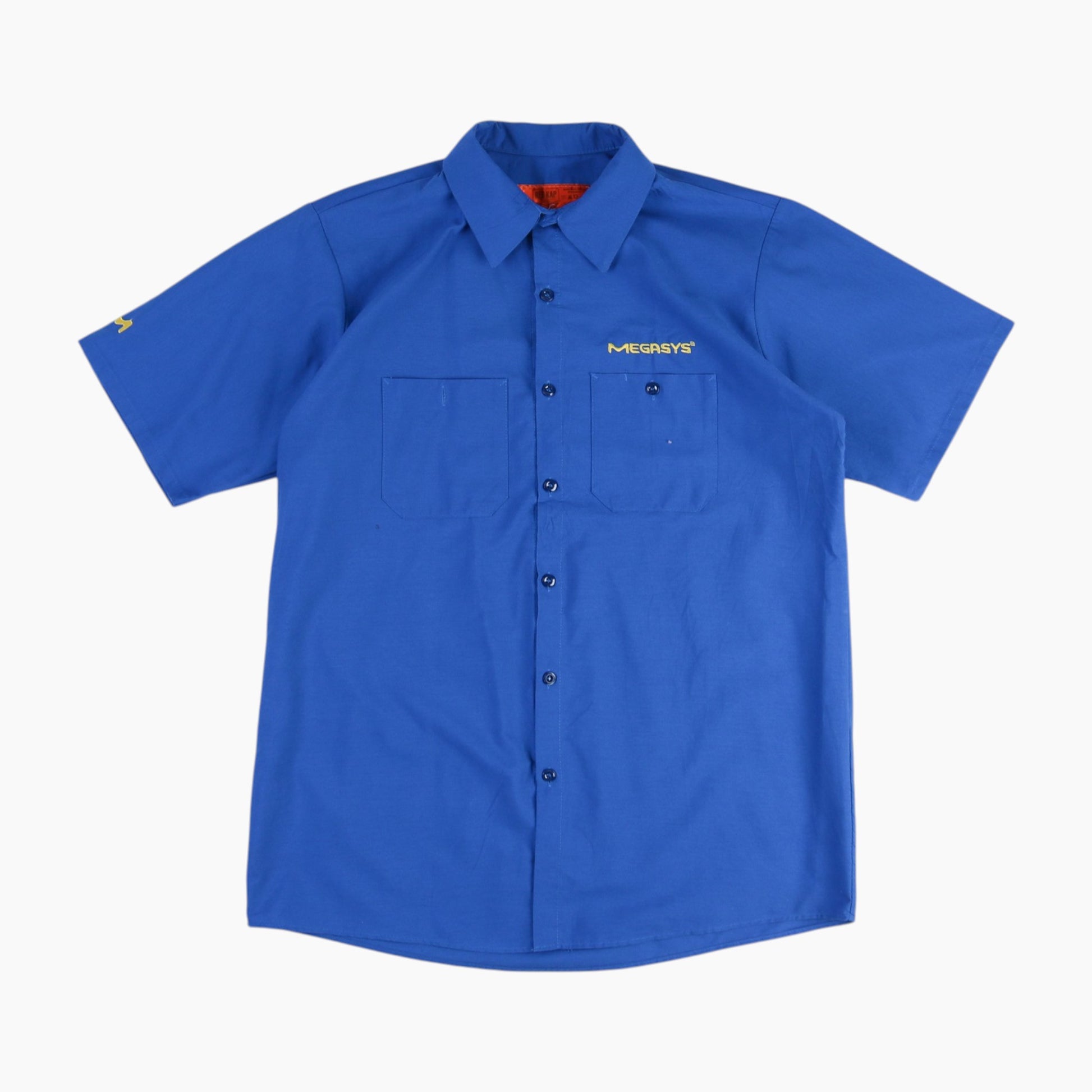 'Megasy's' Vintage Garage Shirt - Blue