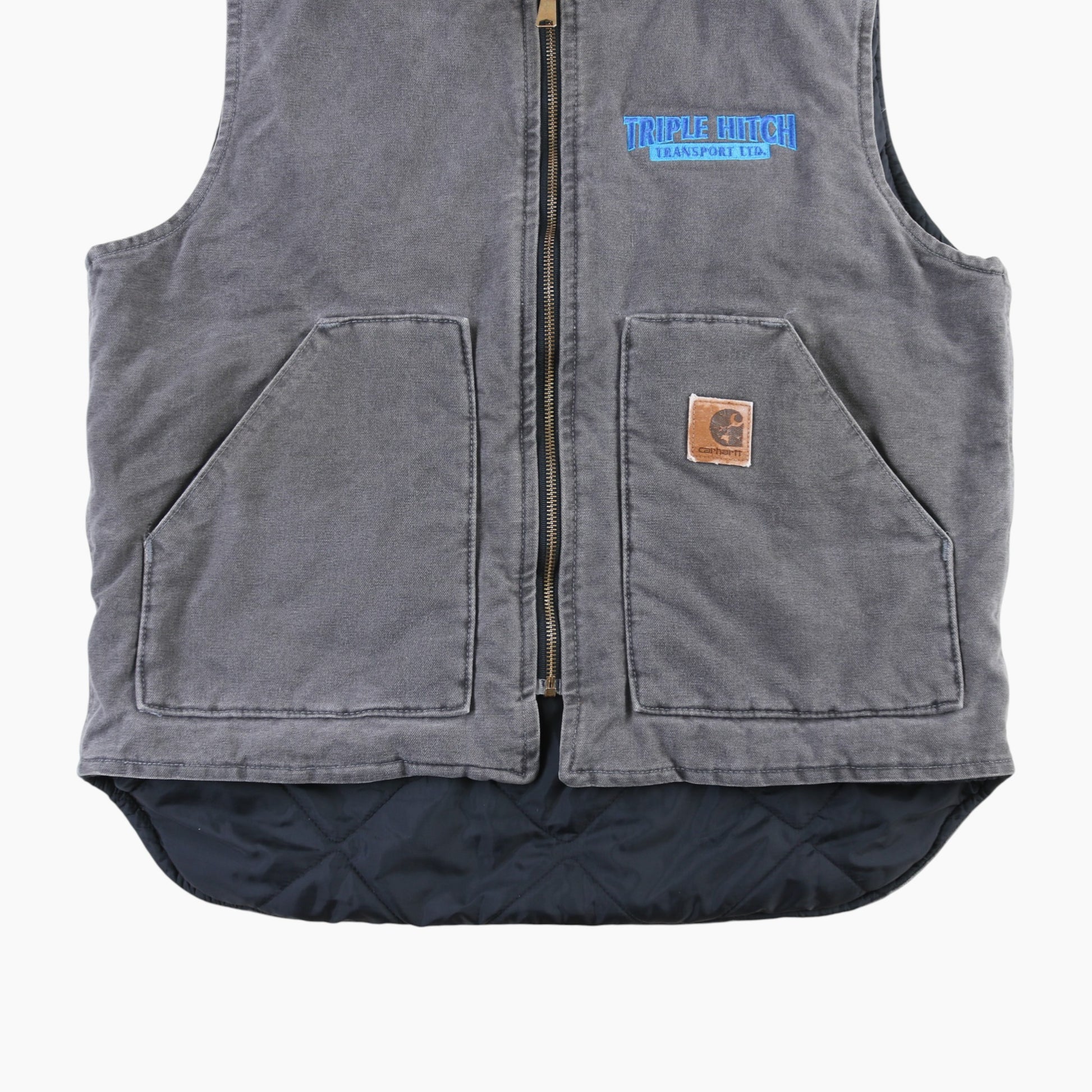 Lined Vest - Grey