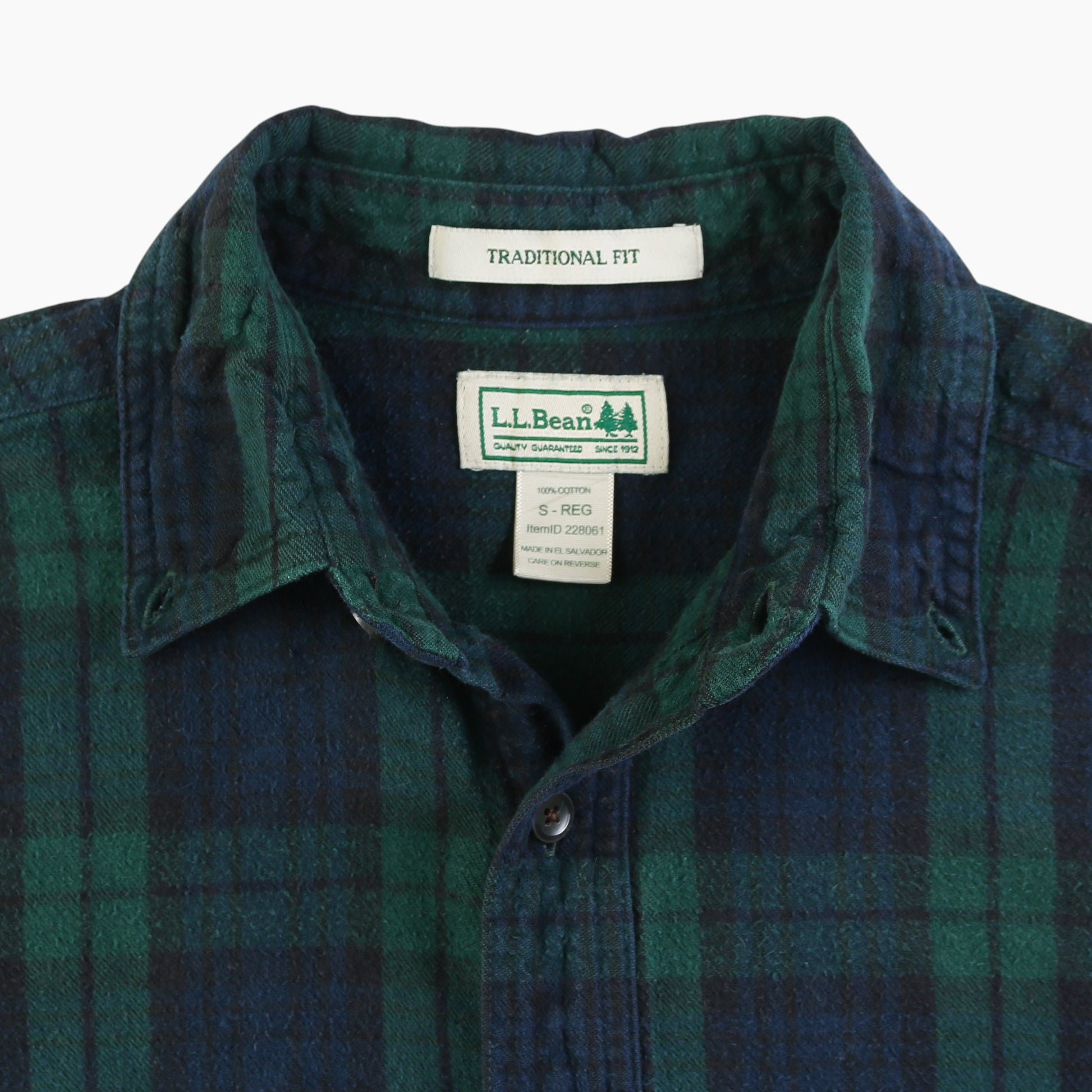 Vintage Shirt - Green Check