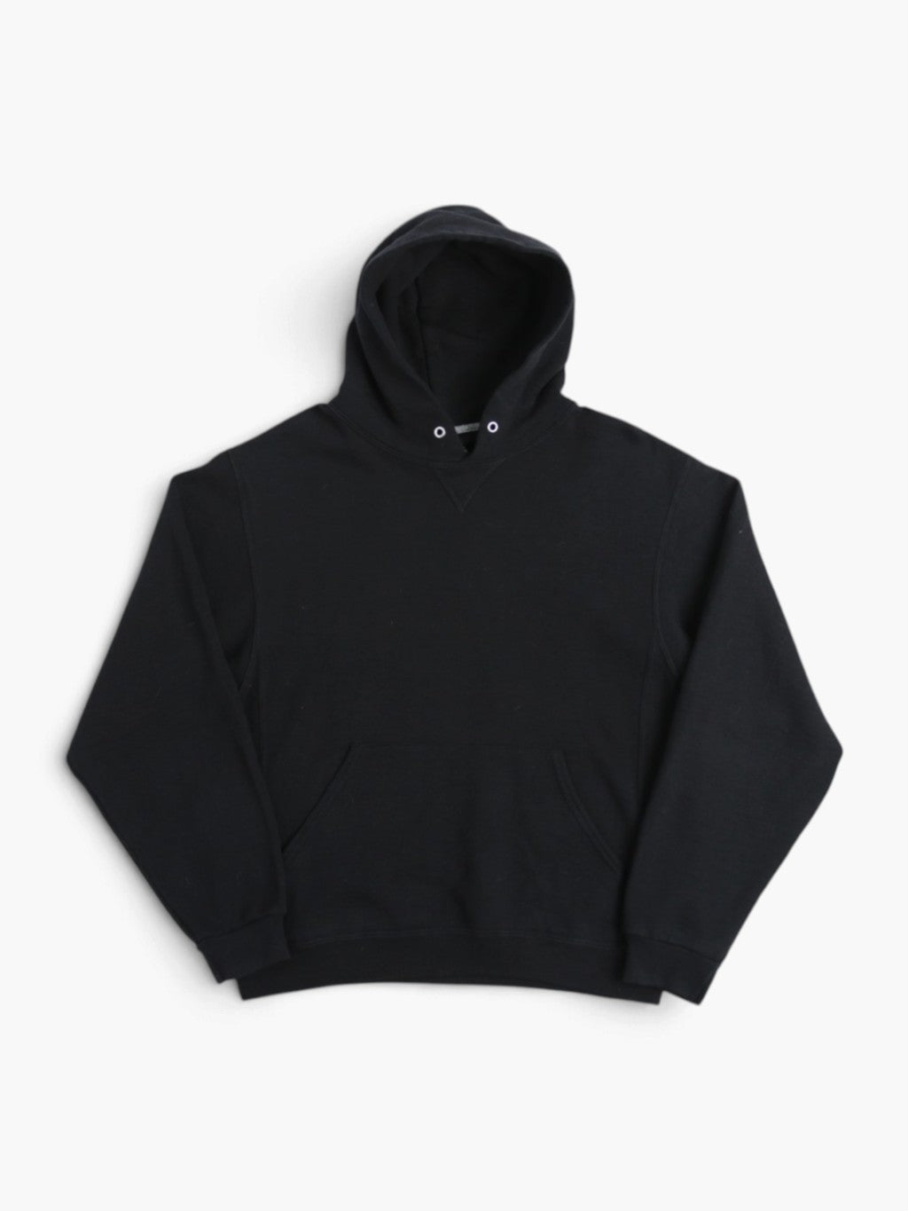 Vintage Hooded Sweatshirt - Black