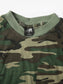 Single Stitch Woodland Camouflage Pocket T-Shirt