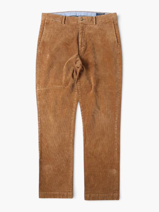 Vintage Corduroy Trousers - Tan - 34/34