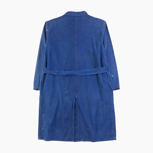 Vintage Shop Coat - Blue