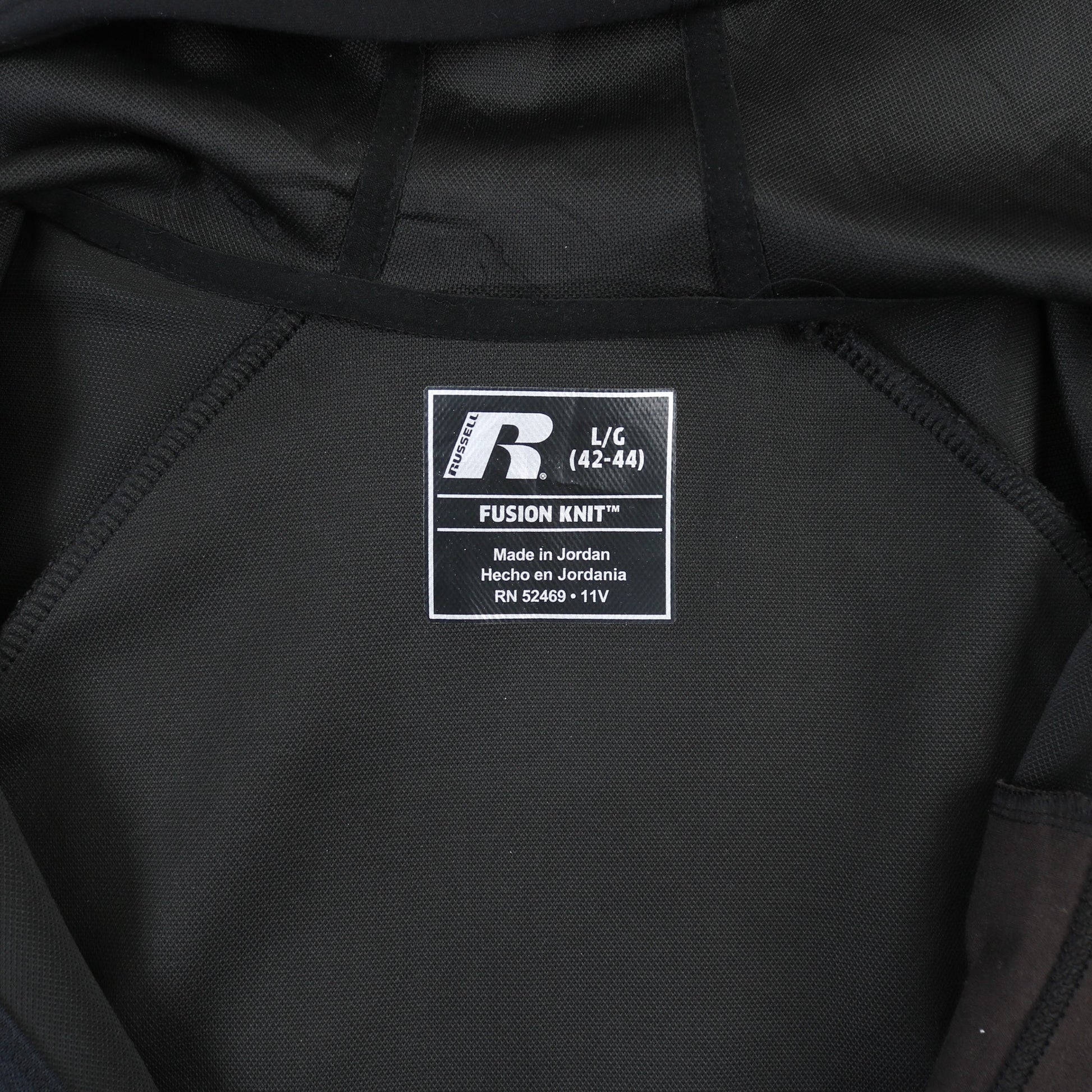 Zip Up Hooded Sweatshirt - Black